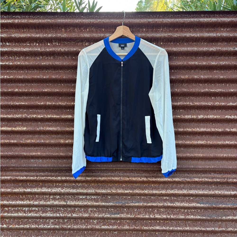Mossimo Supply Co. Black and Blue Jacket